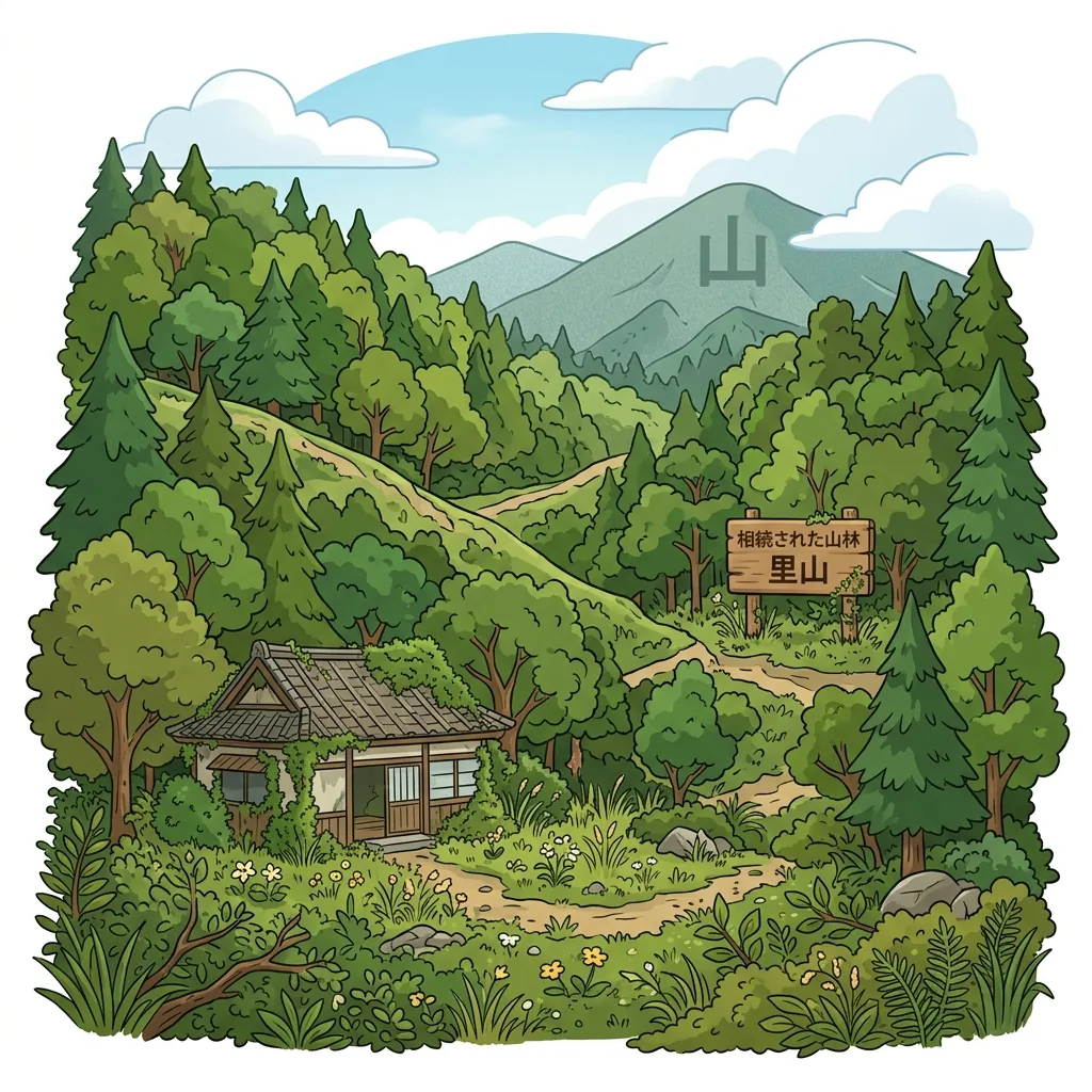 相続したまま放置状態の山林・原野